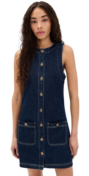 Madison the Label Chloe Mini Dress Denim XS