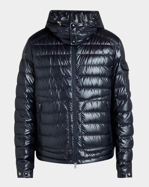 Men's Lauros Hooded Short Down Jacket