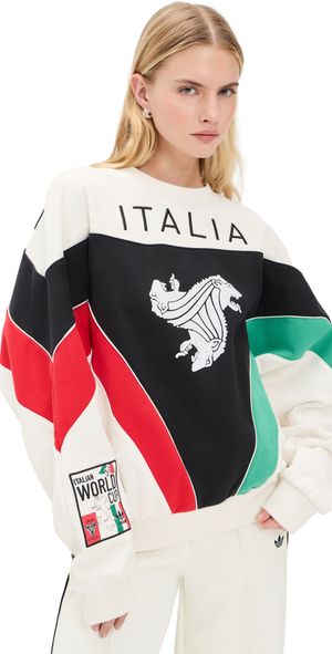 adidas World Cup Sweatshirt Cloud White/Black/Vivid Red/Se XS