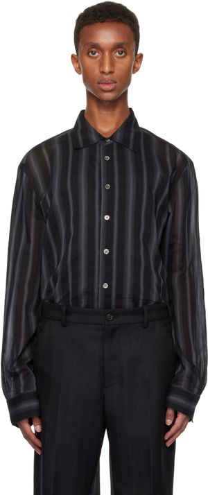 OUR LEGACY Black Adorn Shirt