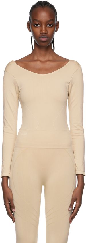 Prism² Beige Vivid Bodysuit