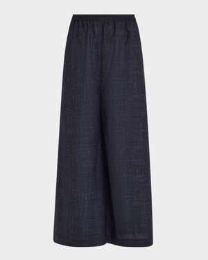 Flared Culotte Pants