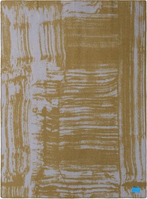 HEM Blue & Khaki Glitch Throw Blanket