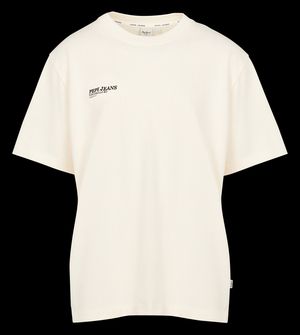 Pepe Jeans - Tee-shirt oversize en coton - Taille XL - Blanc