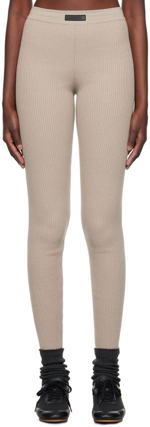Fear of God ESSENTIALS Beige Patch Leggings
