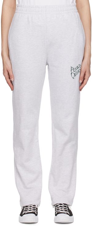 Museum of Peace & Quiet Gray Warped Lounge Pants