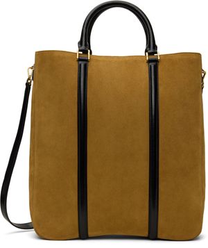 AMI Paris Tan Paris Paris North South Tote