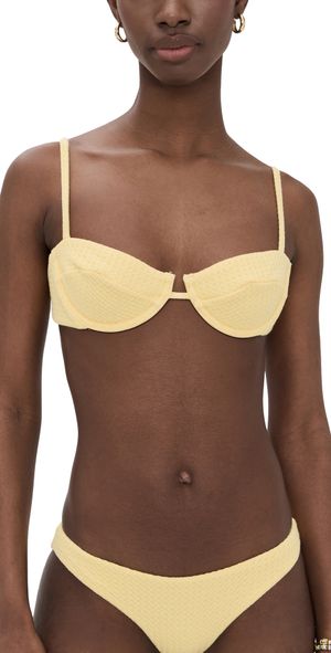 Peixoto Lara Bikini Top Honeycomb Queen L