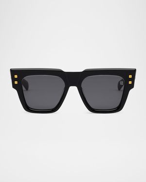 B-Army Acetate Square Sunglasses
