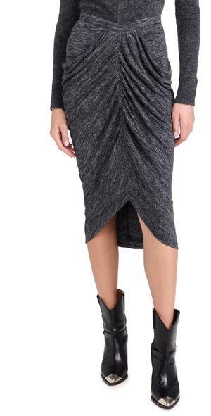 Isabel Marant Étoile Ilis Skirt Anthracite 34