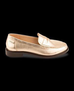 Les Tropeziennes Par M.belarbi - Mocassin cuir lucie - Taille 41 - Doré