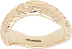 octi Bague dorée - Globe