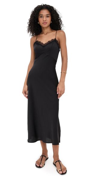 Z Supply After Hours Midi Dress Black XL
