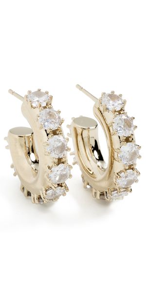 Justine Clenquet Nina Medium Earrings Gold One Size