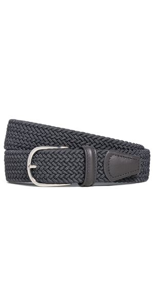 Anderson's Nylon Woven Belt Dark Grey G4 42
