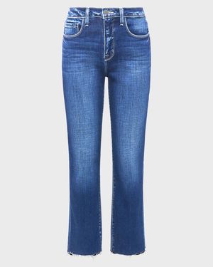 Sada High Rise Slim Crop Jeans