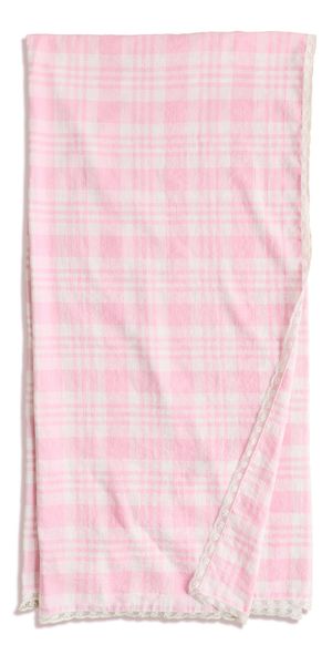 LoveShackFancy Yarn Dye Table Cloth Sandy Blush One Size