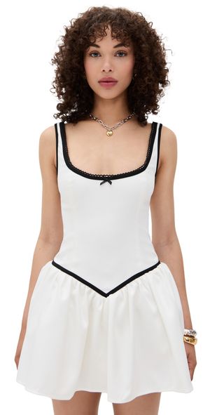 Runaway the Label Adaline Mini Dress White XL