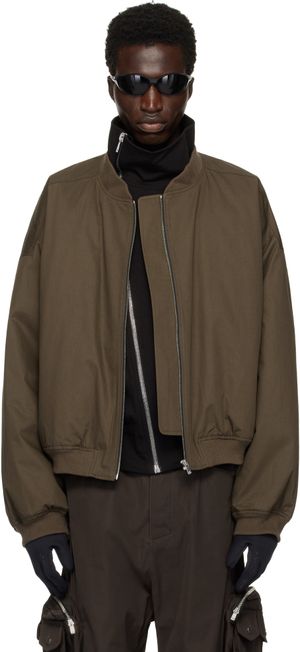 FFFPOSTALSERVICE Brown Team MA-1 Bomber Jacket