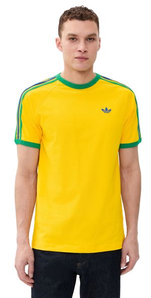 adidas 3s Nations Tee Eqt Yellow/Green/Collegiate Ro XL