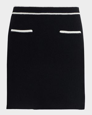 The Meredith Knit Mini Skirt