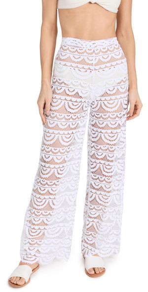PQ Swim High Waist Lace Pants Water Lily M/L
