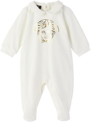 Versace Bébé | Combinaison blanche à Méduse