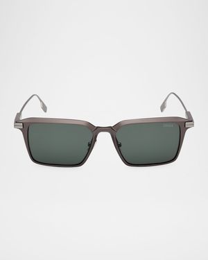 Men's Aluminum Square Sunglasses