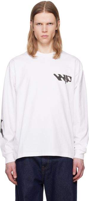 Carhartt Work In Progress T-shirt à manches longues Industry blanc