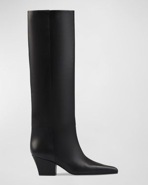Jane Knee-High Leather Boots