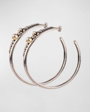 Pearl Hoop Earrings