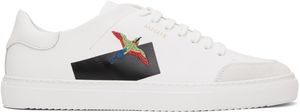 Axel Arigato Baskets Clean 90 blanches à image d'oiseau