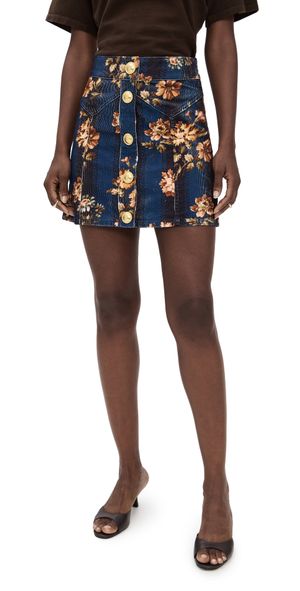 Cara Cara Juniper Skirt Amour Flora Navy M
