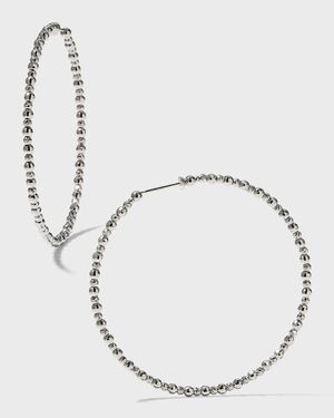 Platinum Limitless Hoop Earrings