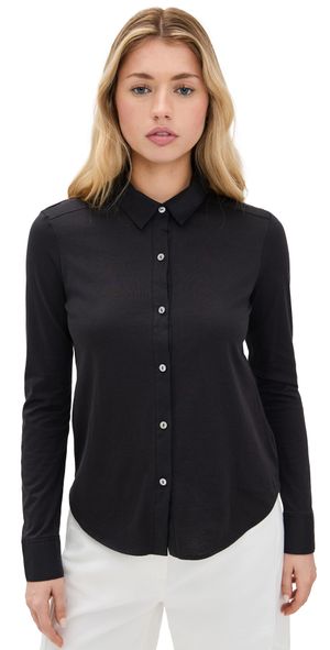 Theory Riduro Long Sleeve Tee White P