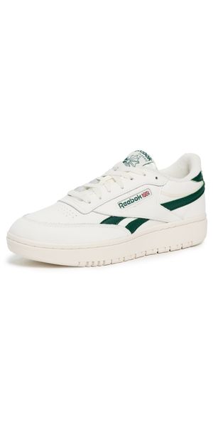 Reebok Club C Double Revenge Sneakers Chalk/Dark Green 9