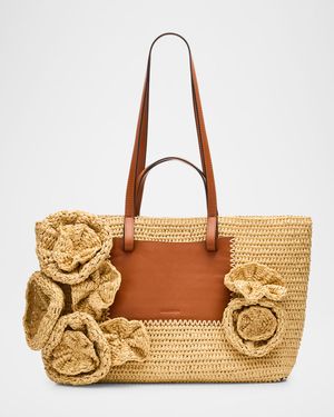 Lali Floral Crochet Tote Bag
