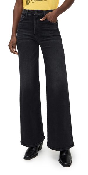 MOTHER The Hustler Roller Sneak Jeans NOT TODAY SATAN 32