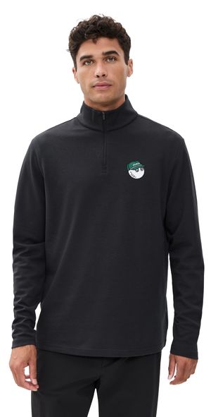 Malbon Golf Flyer Mid Layer Jacket Black S