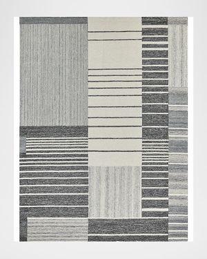 Castine Hand-Tufted Gray Rug, 10' x 14'