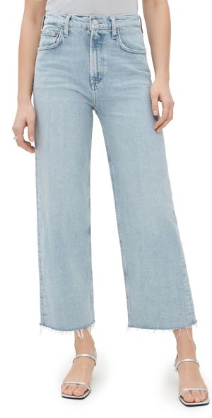 AGOLDE Ren: High Rise Wide Leg Jeans Beam 28