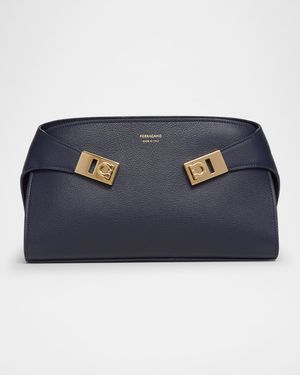 Hug Soft Leather Crossbody Bag