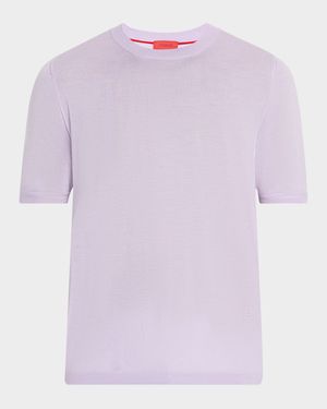 Men's Luxe Crew Knit Shirt