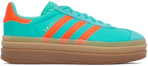adidas Originals Baskets Gazelle vertes à plateforme