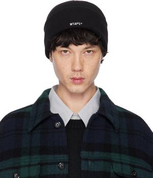 WTAPS Black 04 Beanie