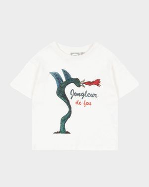 Rosie H-W x Kid's Jongleur Graphic-Print T-Shirt, Size 12M-8