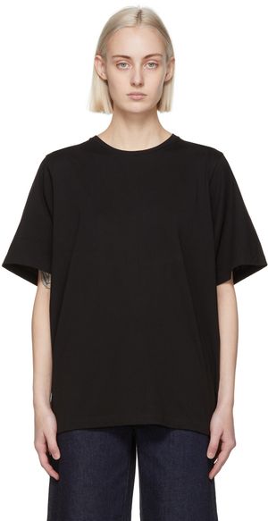 TOTEME Black Oversized T-Shirt
