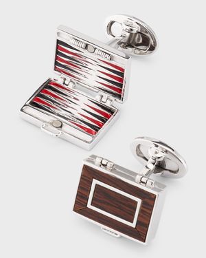 Men's Backgammon Cufflinks