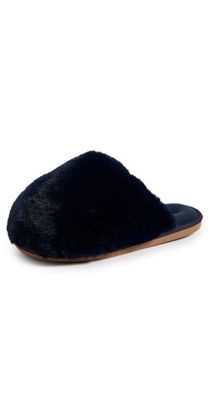 Free People Snowball Slippers Navy 6