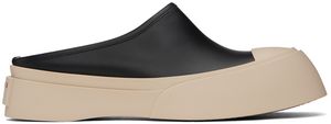 Marni Chaussures à enfiler de style sabot noires à semelle Pablo
